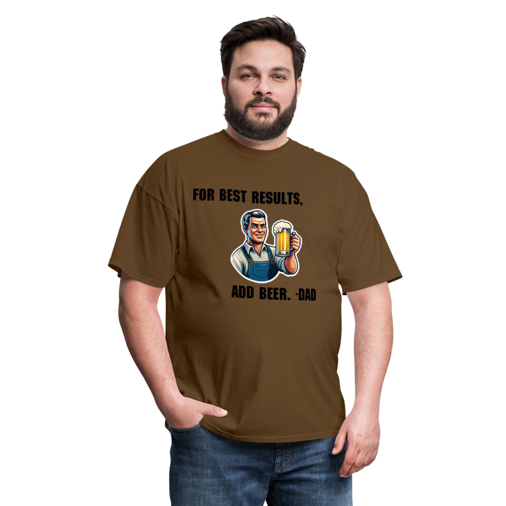 For Best Results - brown