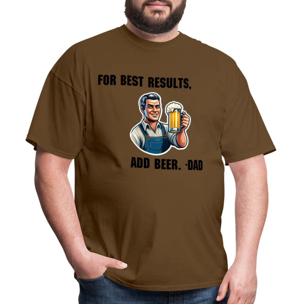 For Best Results - brown