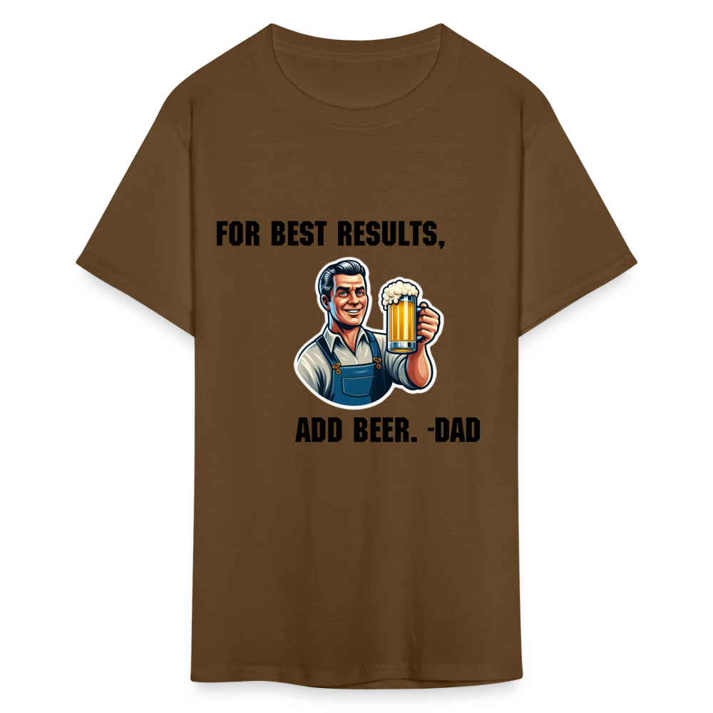 For Best Results - brown