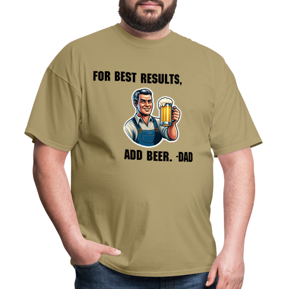 For Best Results - khaki