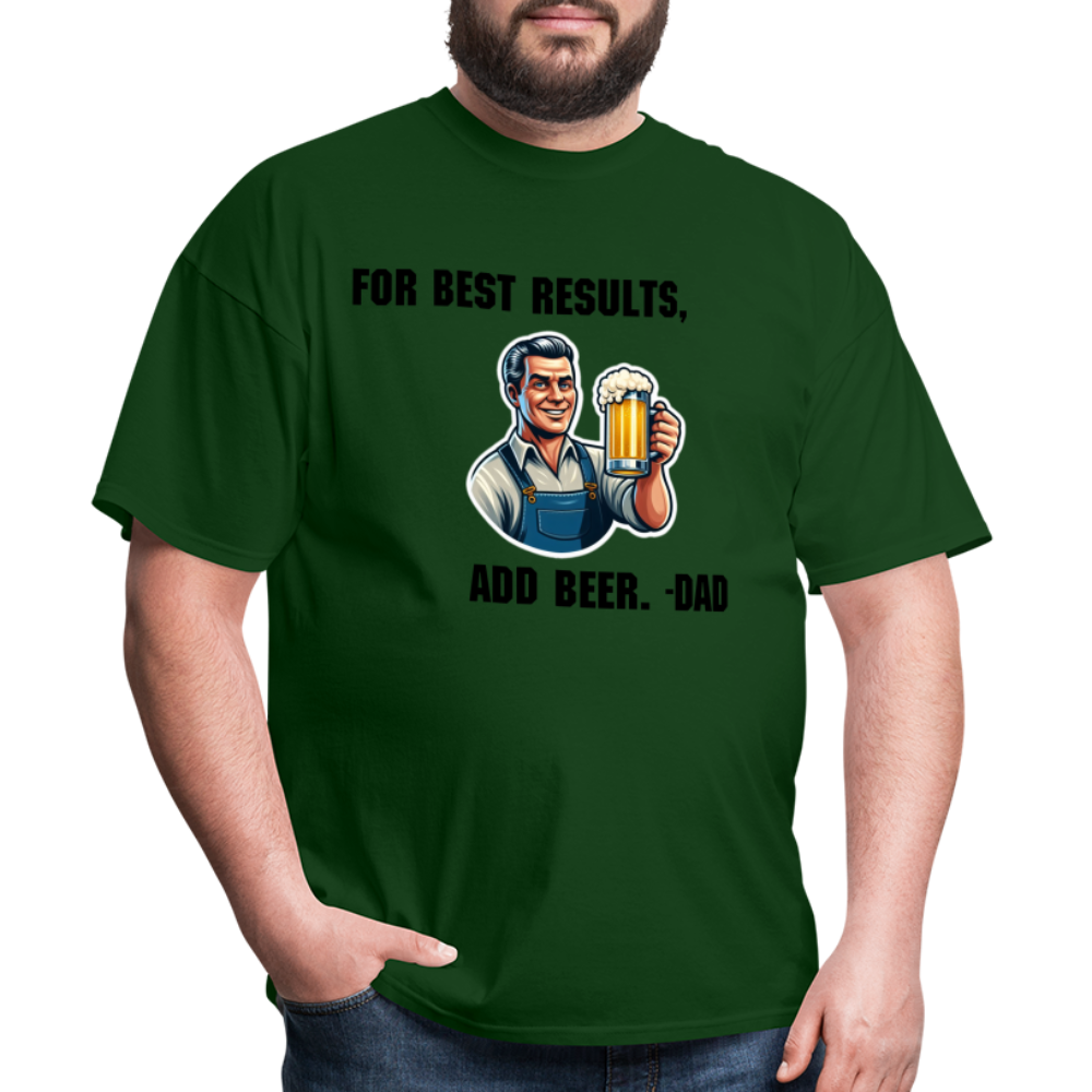 For Best Results - forest green