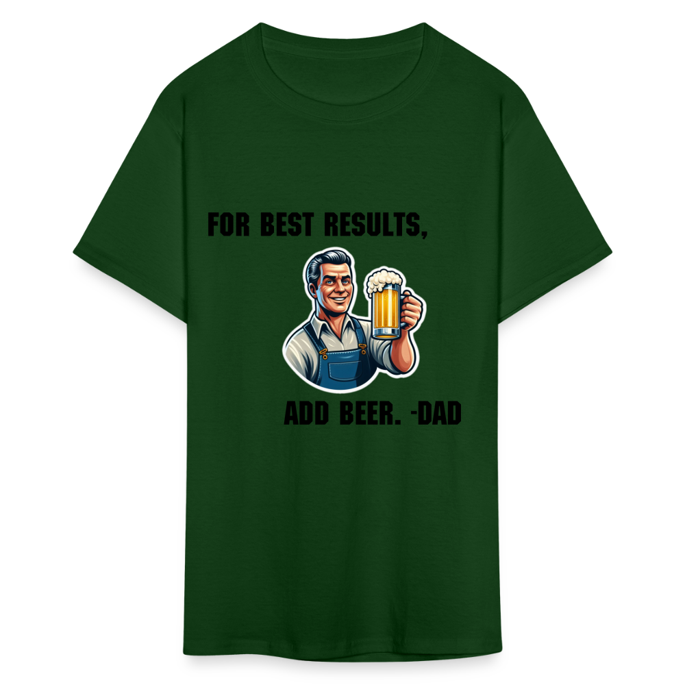 For Best Results - forest green