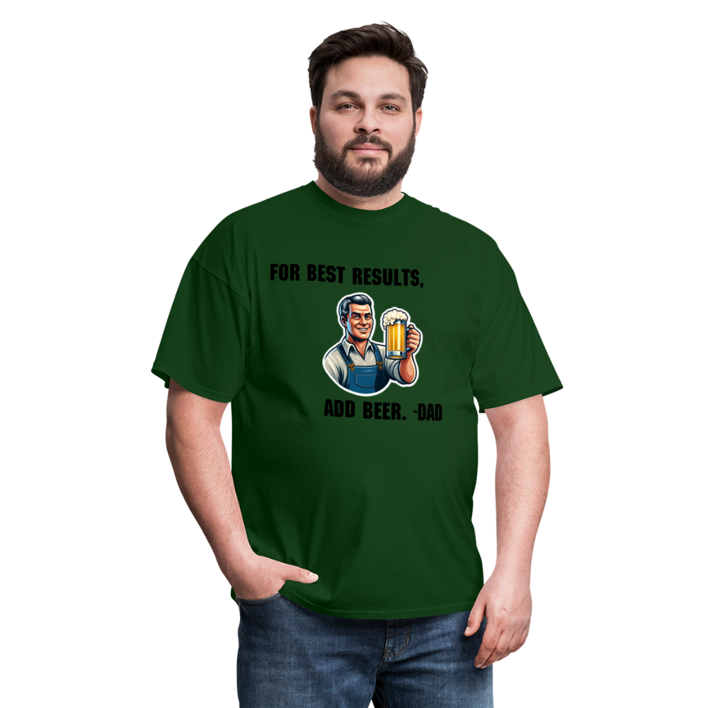 For Best Results - forest green