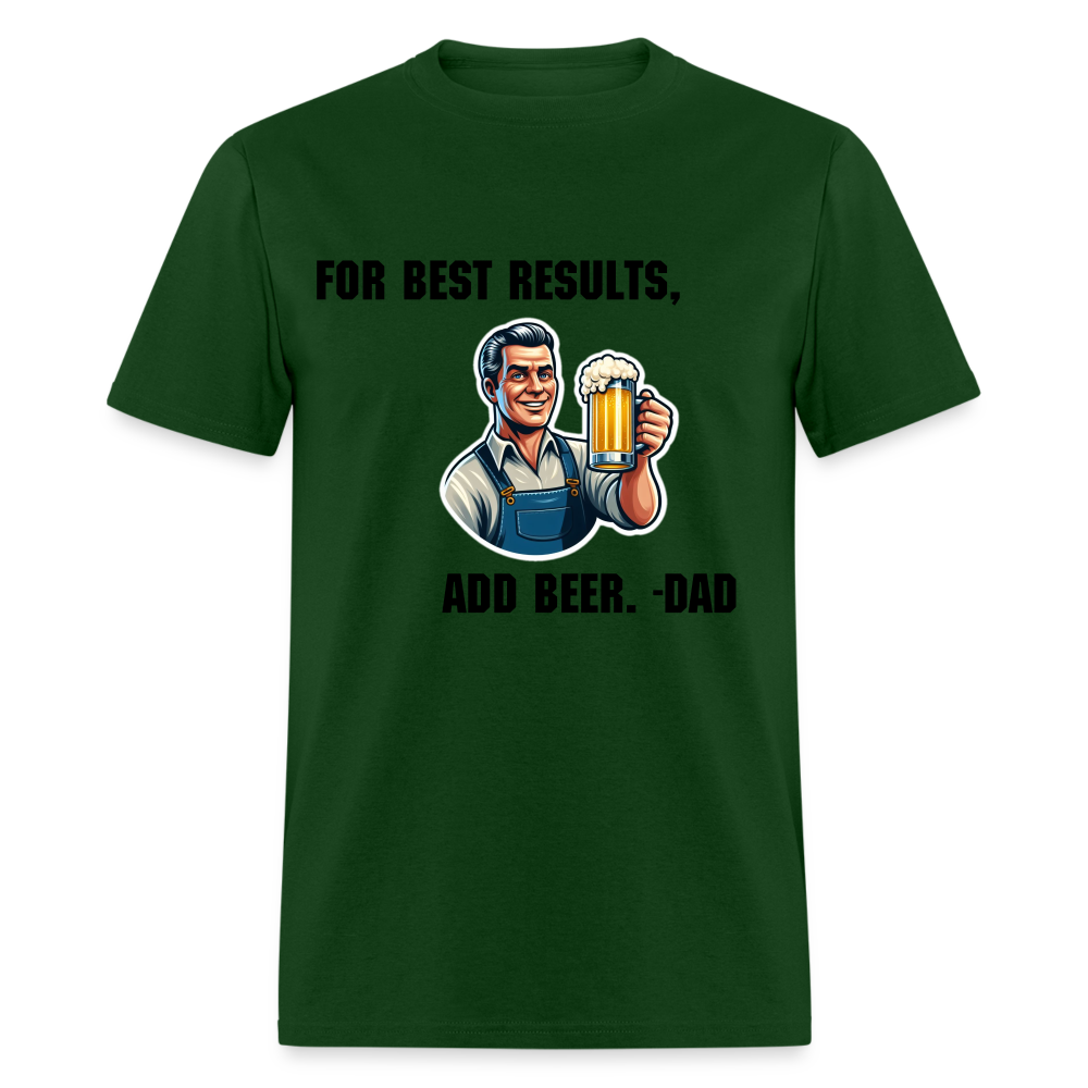 For Best Results - forest green