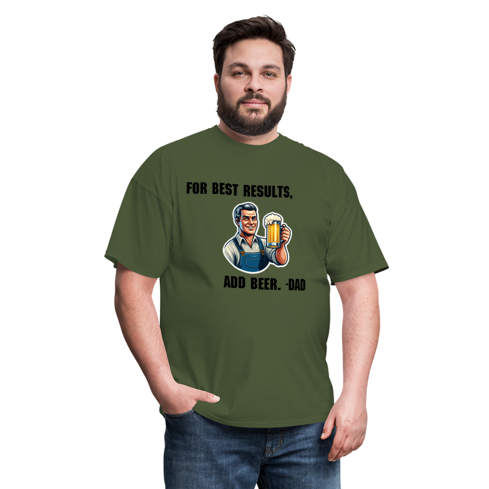 For Best Results - military green