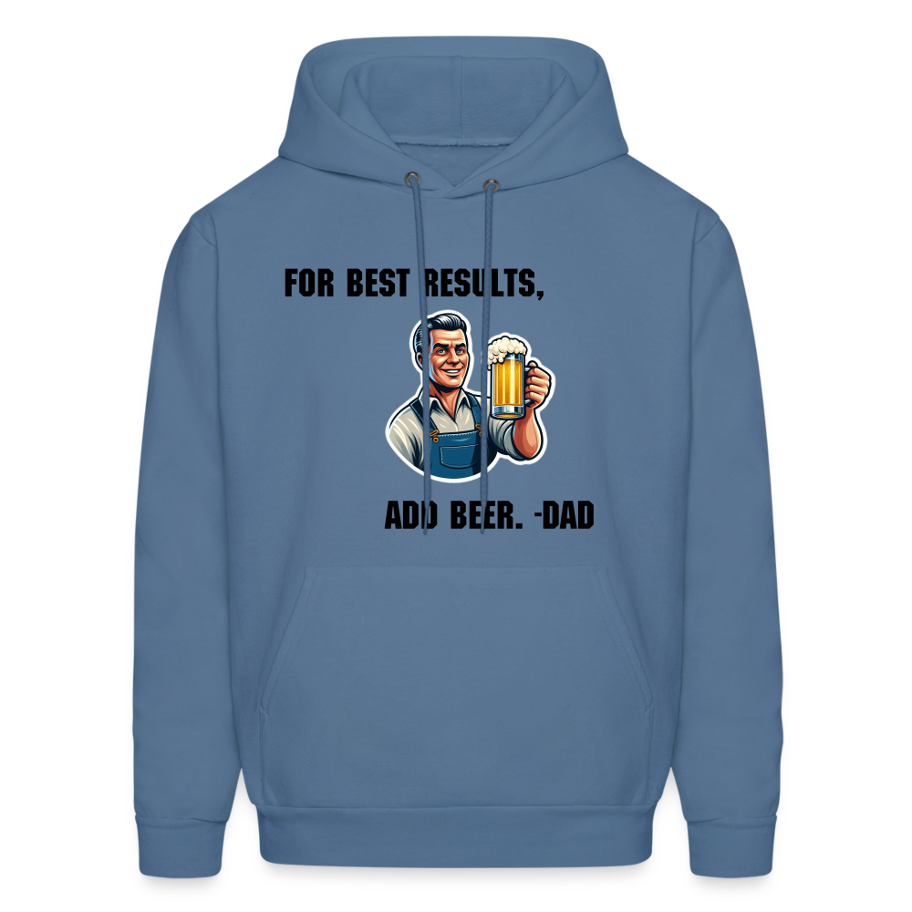 For Best Results - denim blue