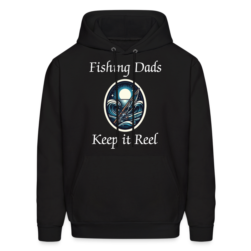 Fishing Dads Keep it Reel - black