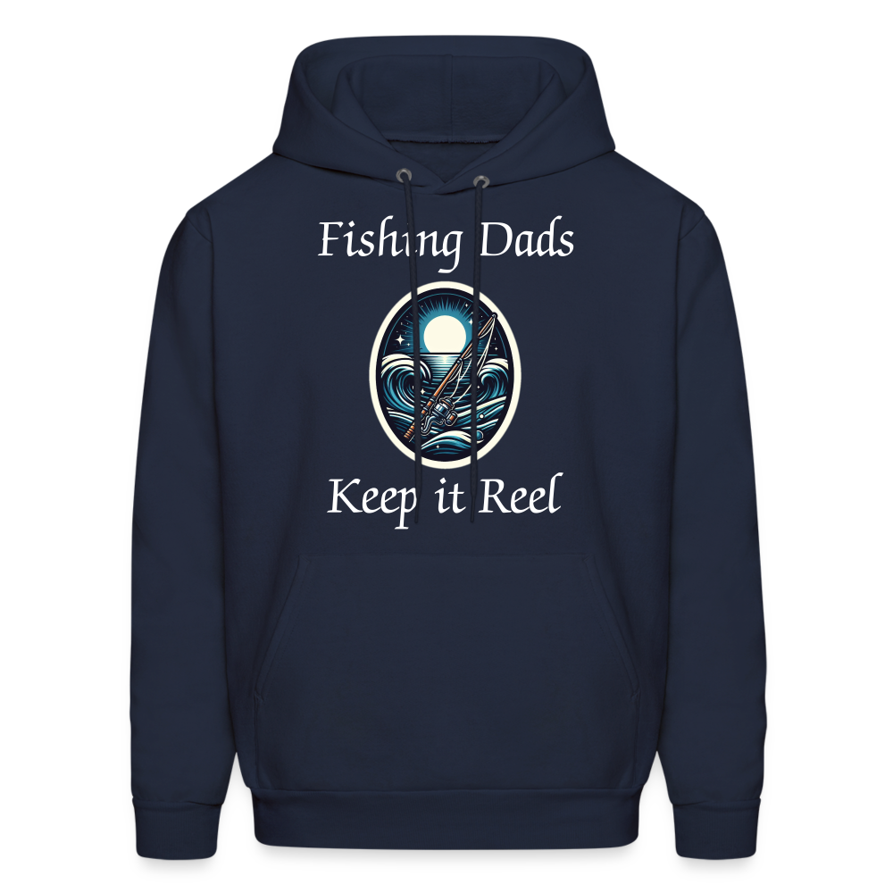 Fishing Dads Keep it Reel - navy
