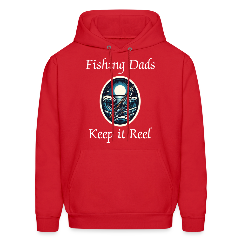 Fishing Dads Keep it Reel - red