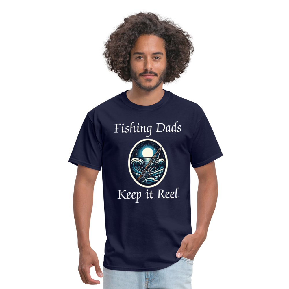 Fishing Dads Keep it Reel - navy