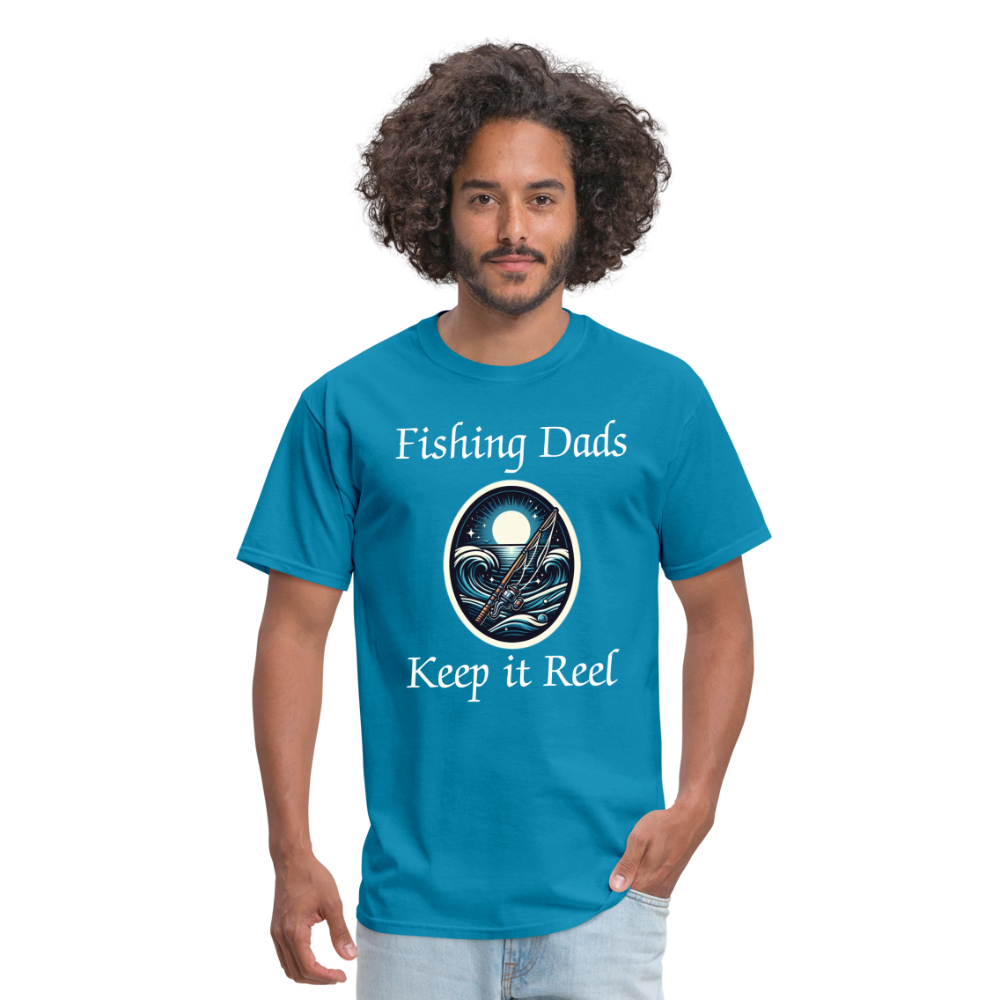 Fishing Dads Keep it Reel - turquoise