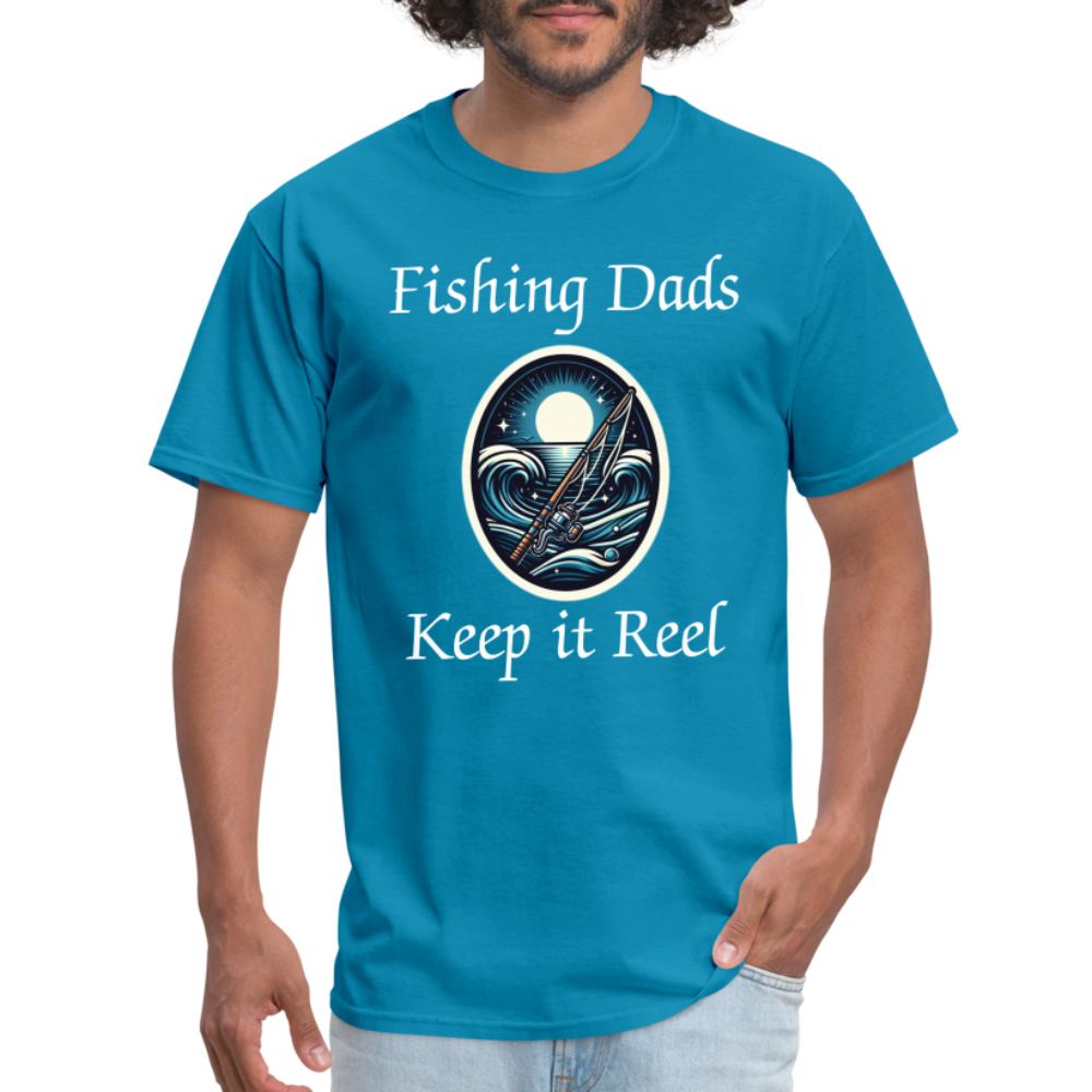 Fishing Dads Keep it Reel - turquoise