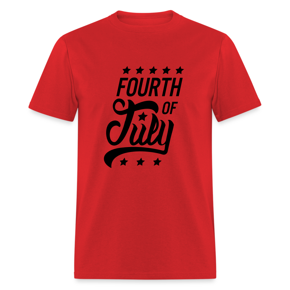 Fourth of July - red