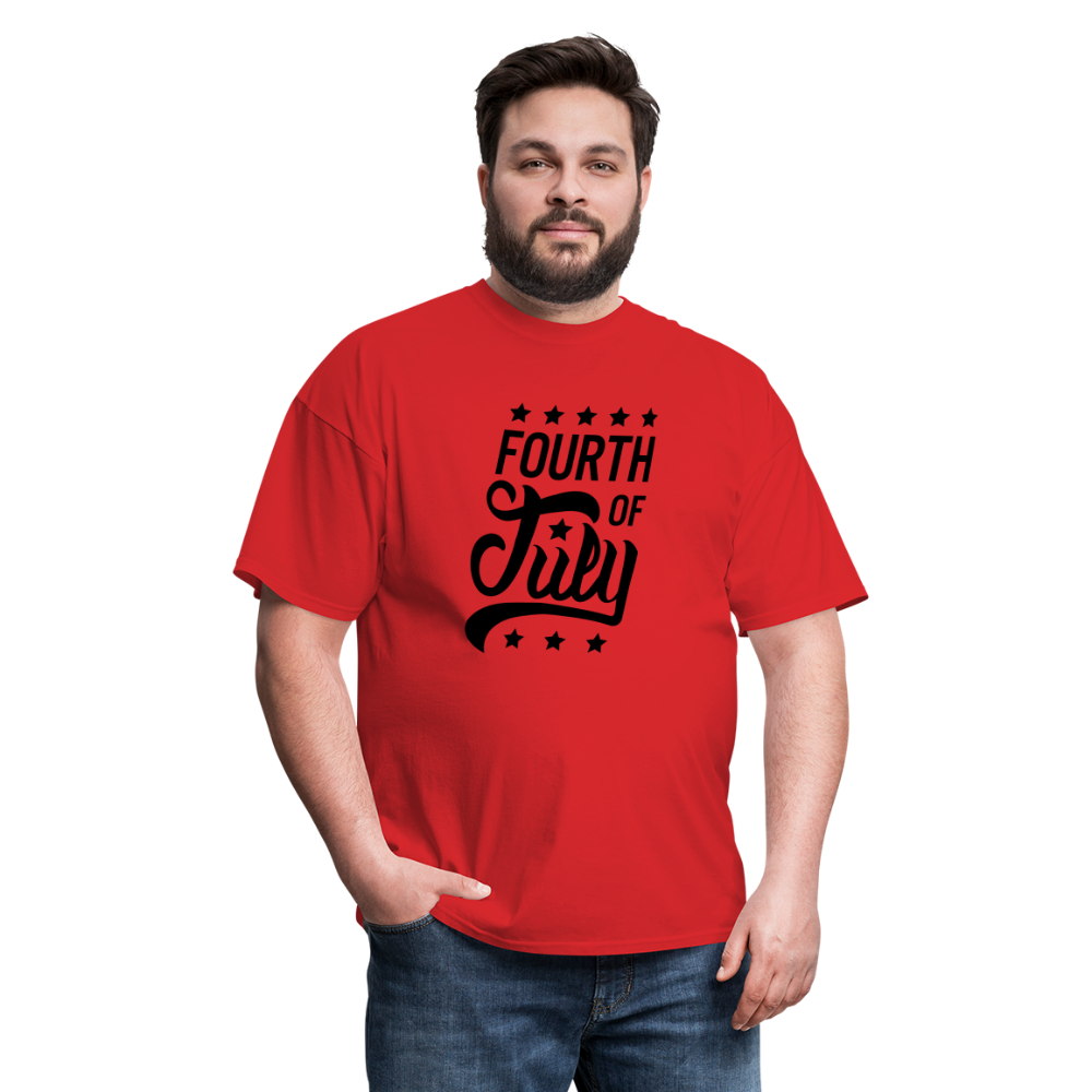 Fourth of July - red