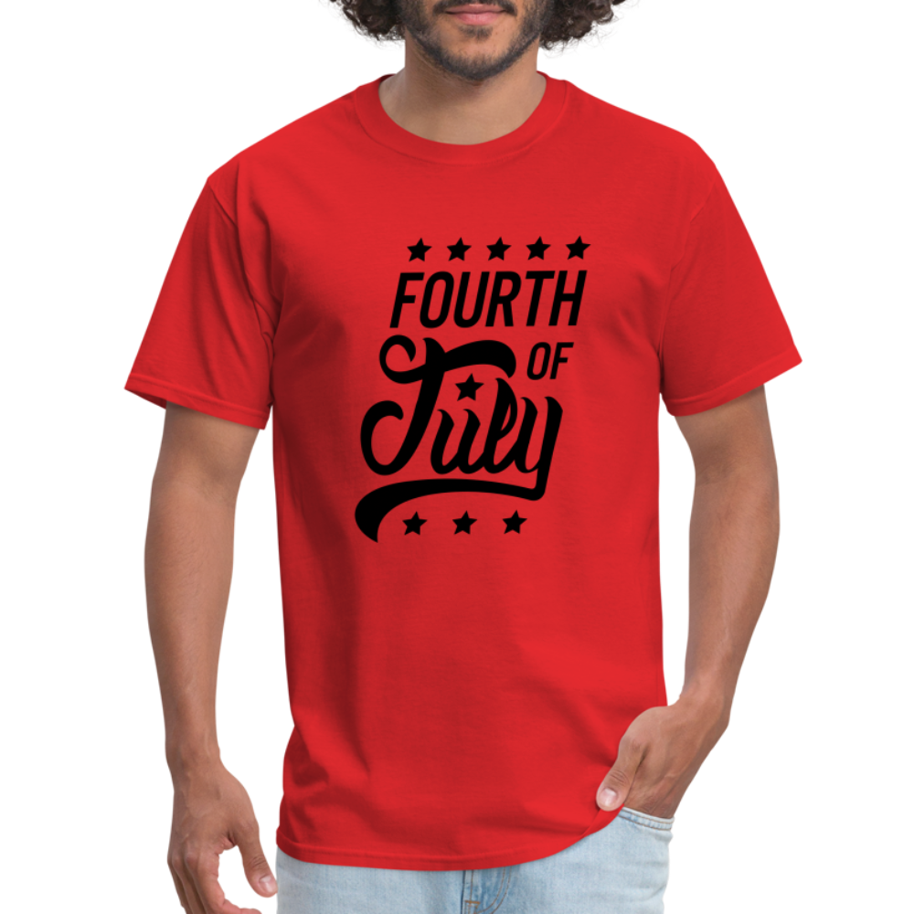 Fourth of July - red