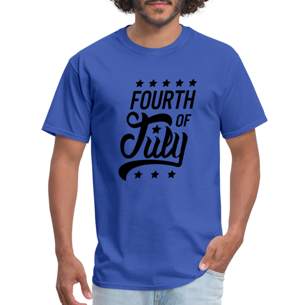 Fourth of July - royal blue