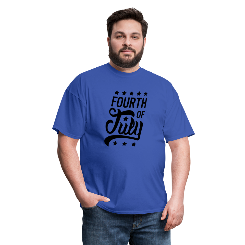 Fourth of July - royal blue