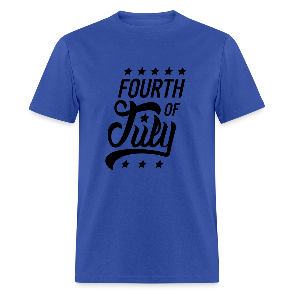 Fourth of July - royal blue