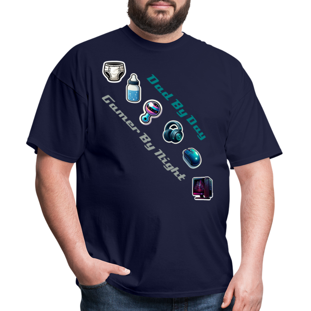 Dad by Day, Gamer by Night - navy