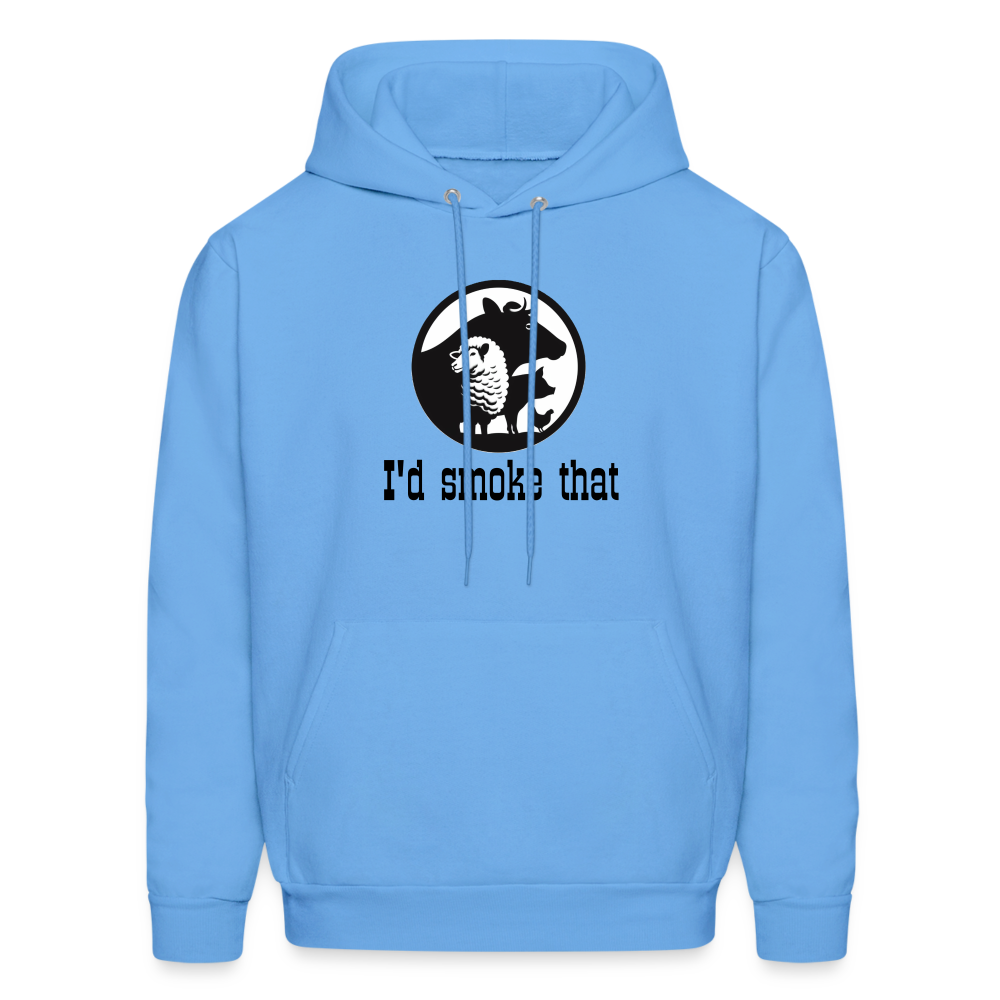 I'd smoke that - carolina blue