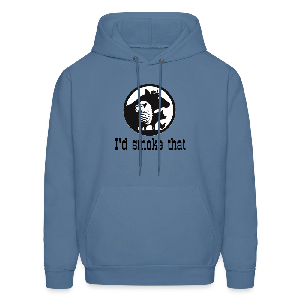 I'd smoke that - denim blue