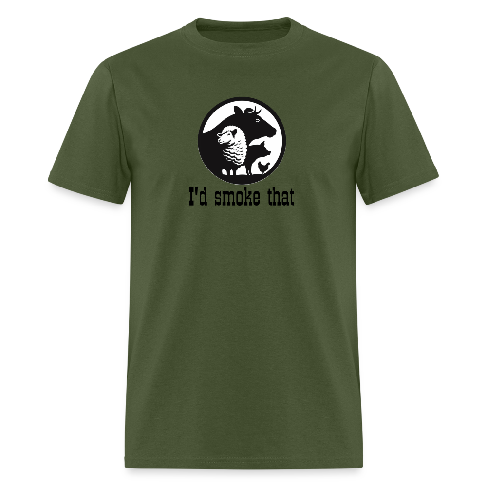 I'd smoke that - military green