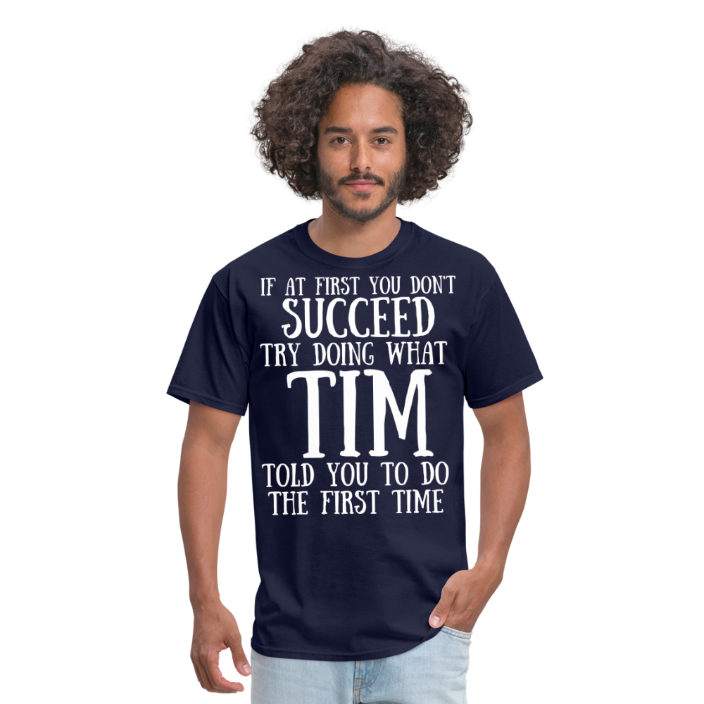 If at first you don't succeed... - navy