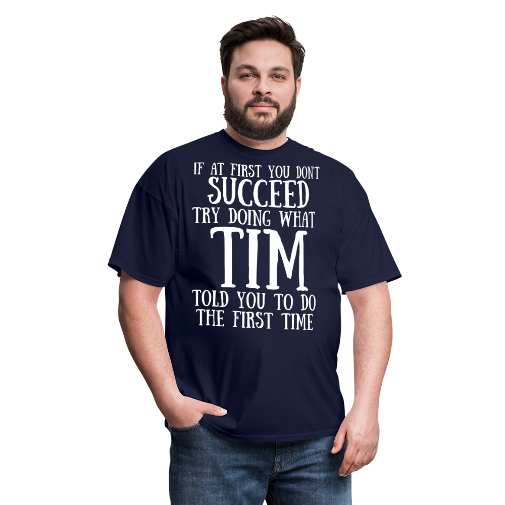 If at first you don't succeed... - navy