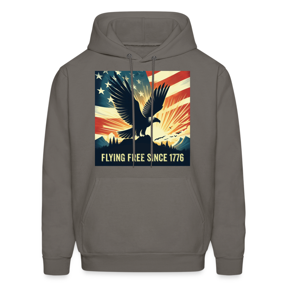 Flying free since 1776 - asphalt gray