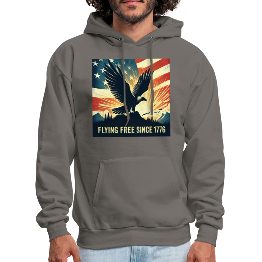 Flying free since 1776 - asphalt gray