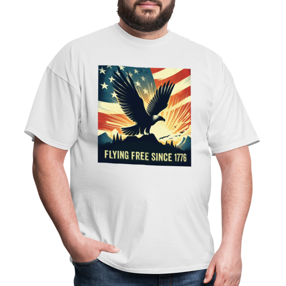 Flying free since 1776 - white