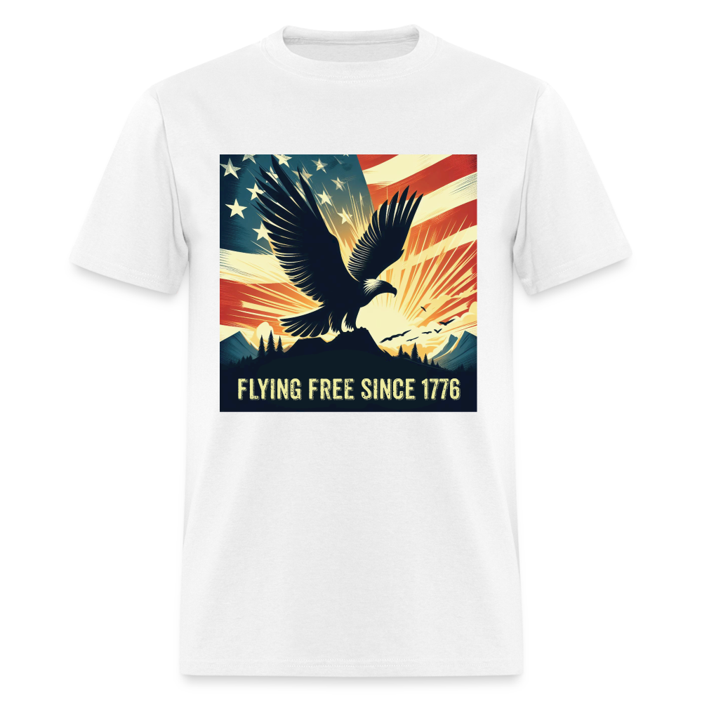 Flying free since 1776 - white