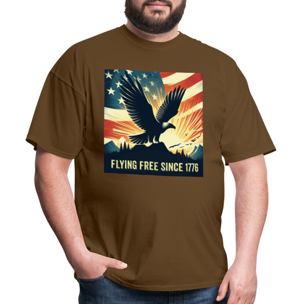 Flying free since 1776 - brown