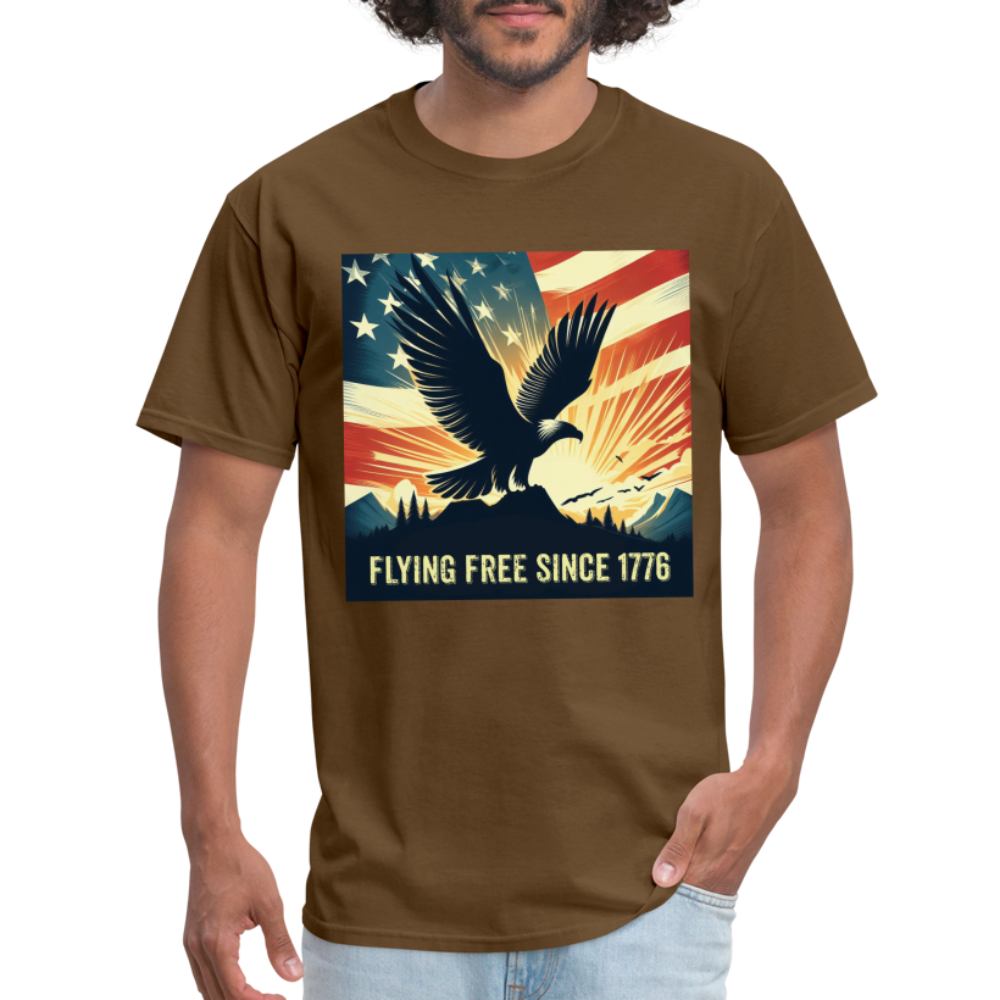 Flying free since 1776 - brown