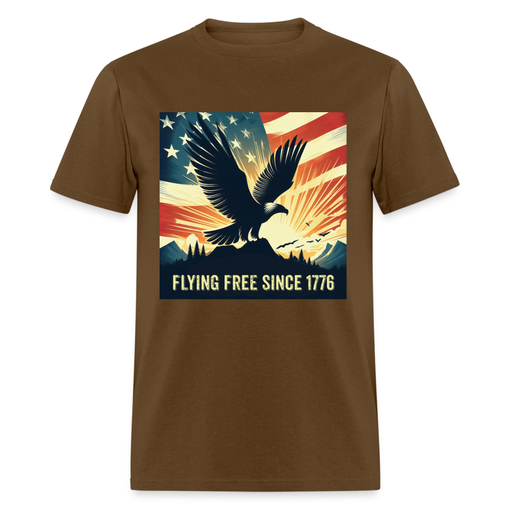 Flying free since 1776 - brown