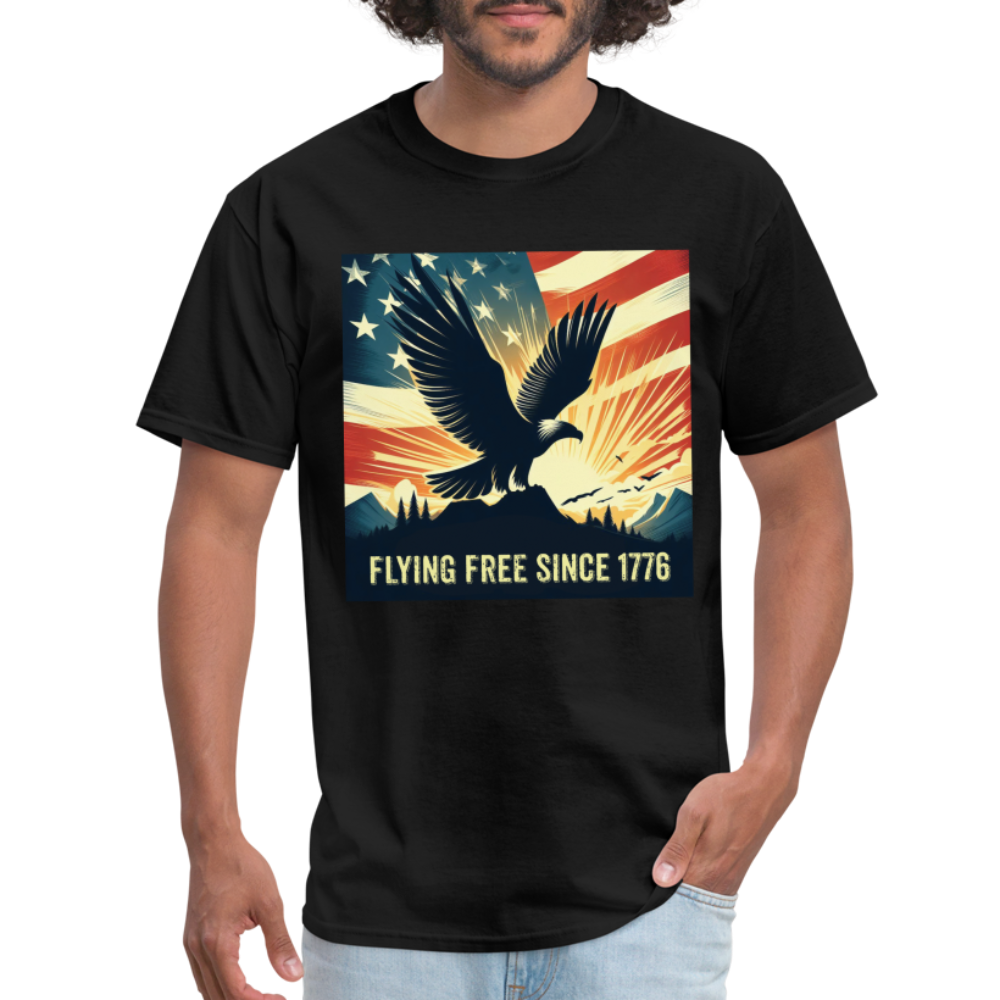 Flying free since 1776 - black