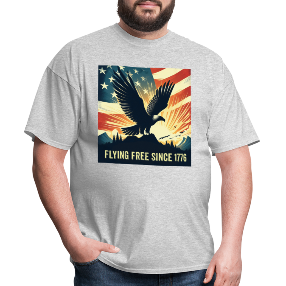 Flying free since 1776 - heather gray