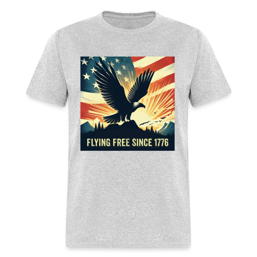 Flying free since 1776 - heather gray