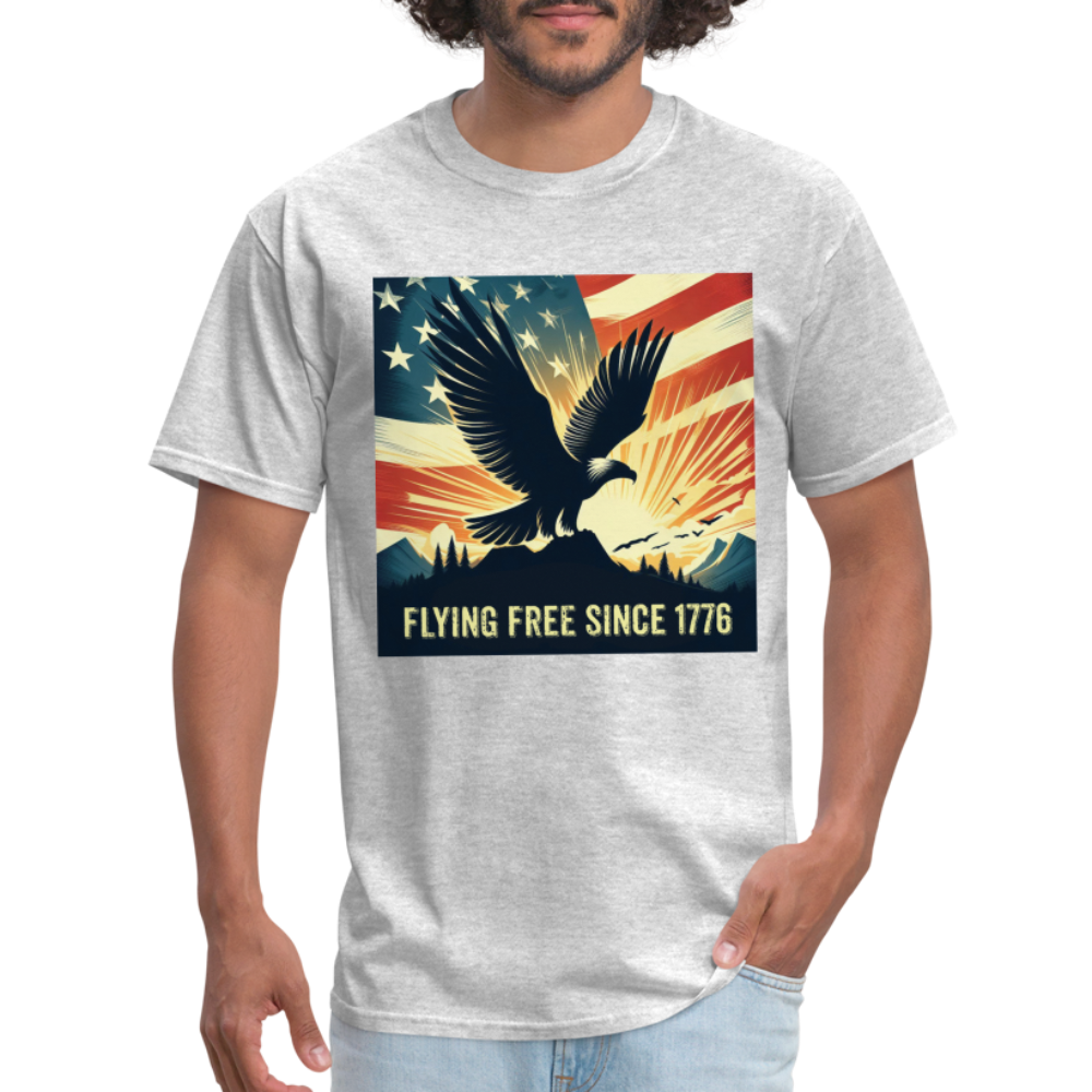 Flying free since 1776 - heather gray
