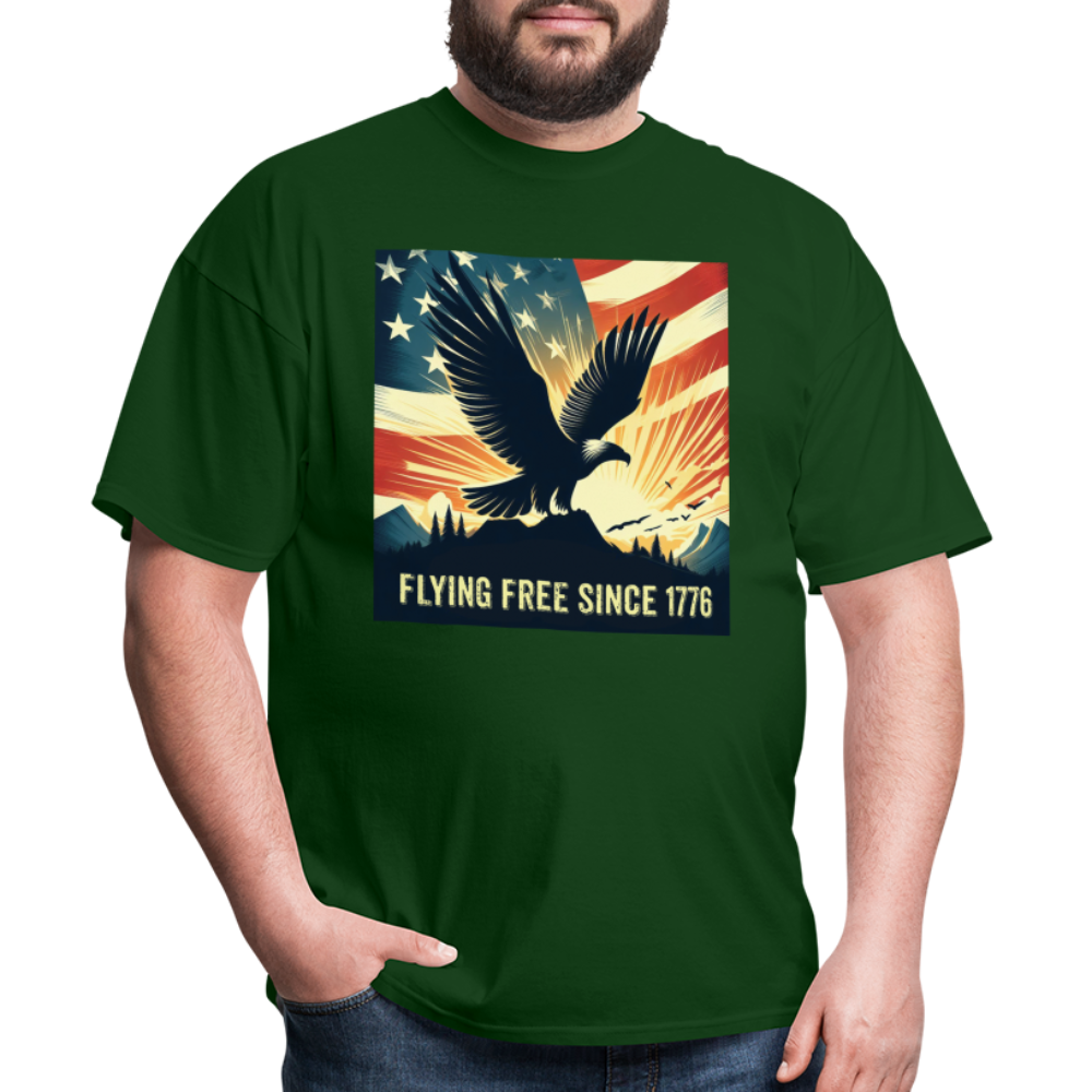 Flying free since 1776 - forest green