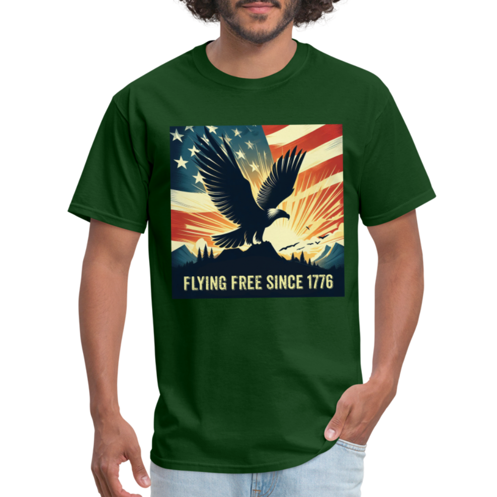 Flying free since 1776 - forest green