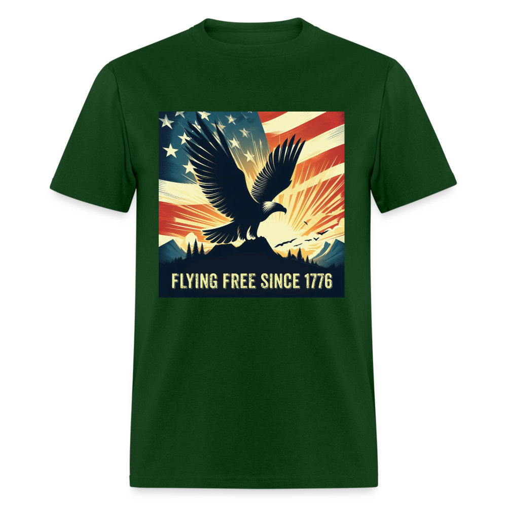 Flying free since 1776 - forest green
