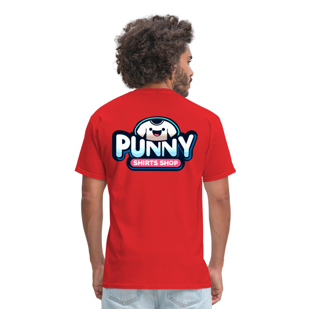 Punny Shirts Shop - red