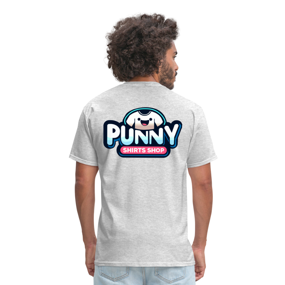 Punny Shirts Shop - heather gray