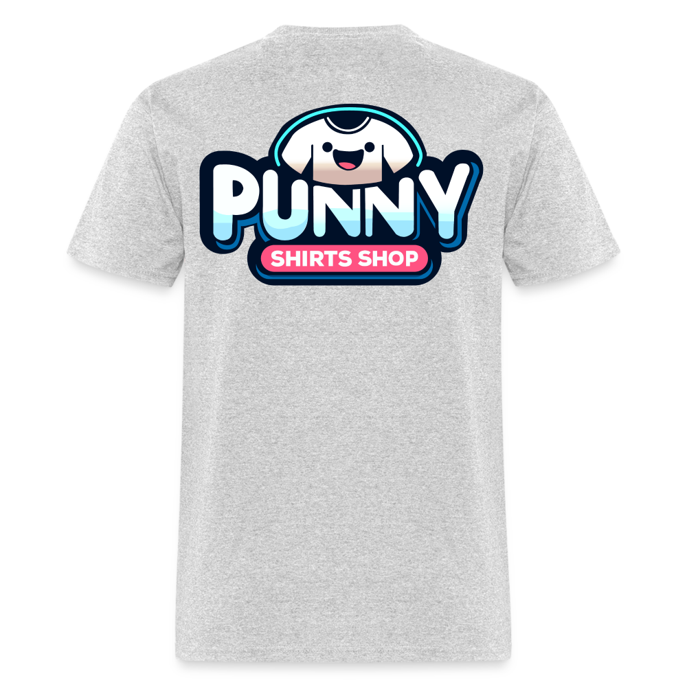 Punny Shirts Shop - heather gray