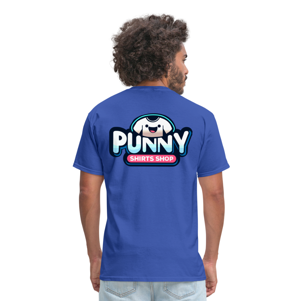 Punny Shirts Shop - royal blue