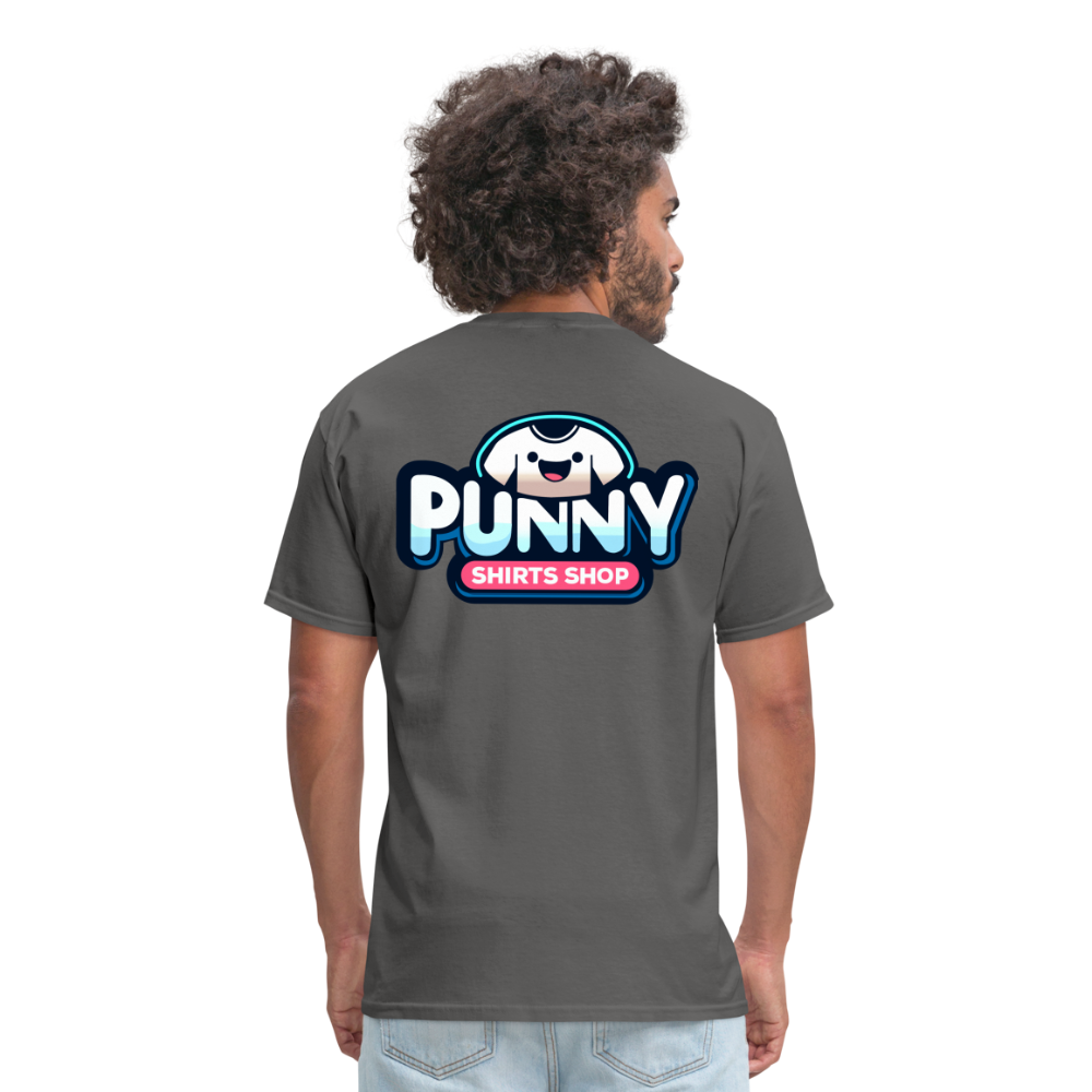 Punny Shirts Shop - charcoal