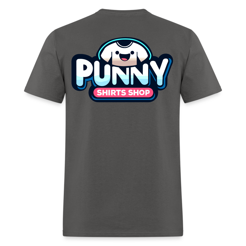 Punny Shirts Shop - charcoal