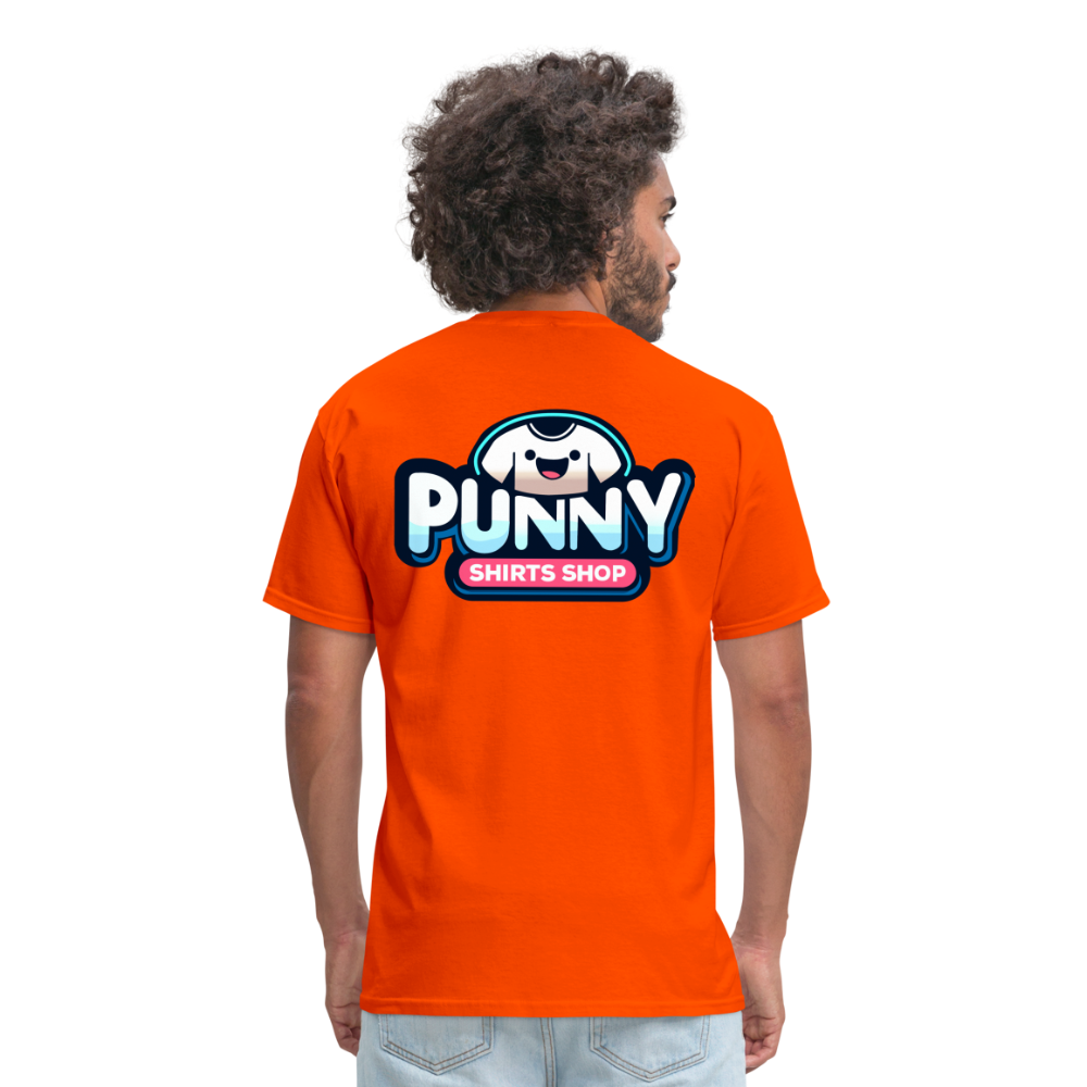 Punny Shirts Shop - orange