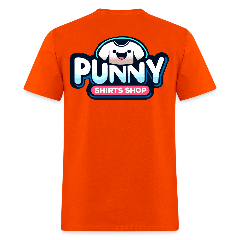 Punny Shirts Shop - orange